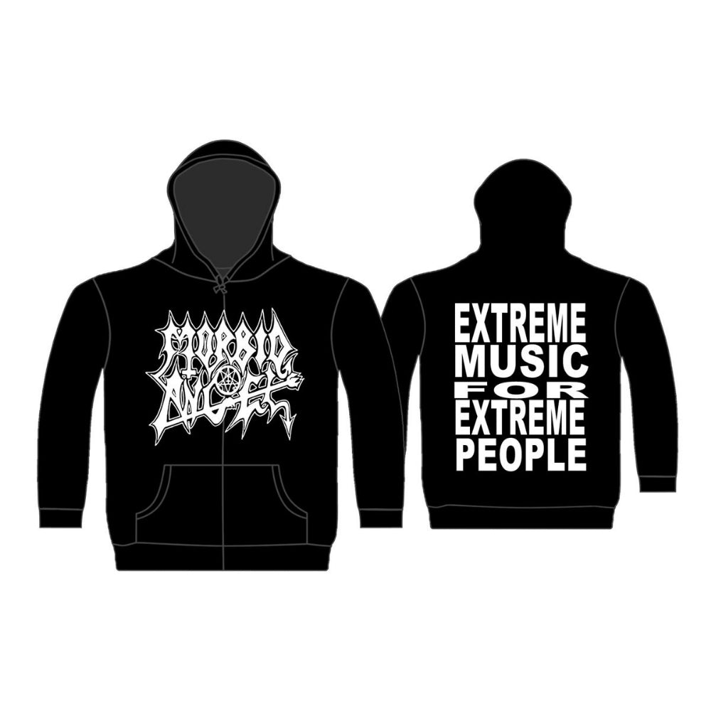 Morbid Angel - Extreme Music - Hooded Sweat Shirt Zip - Razamataz