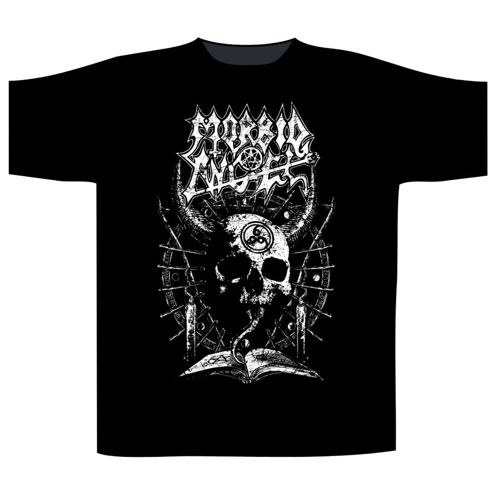 Morbid Angel - Horned Skull - T-shirt - Razamataz