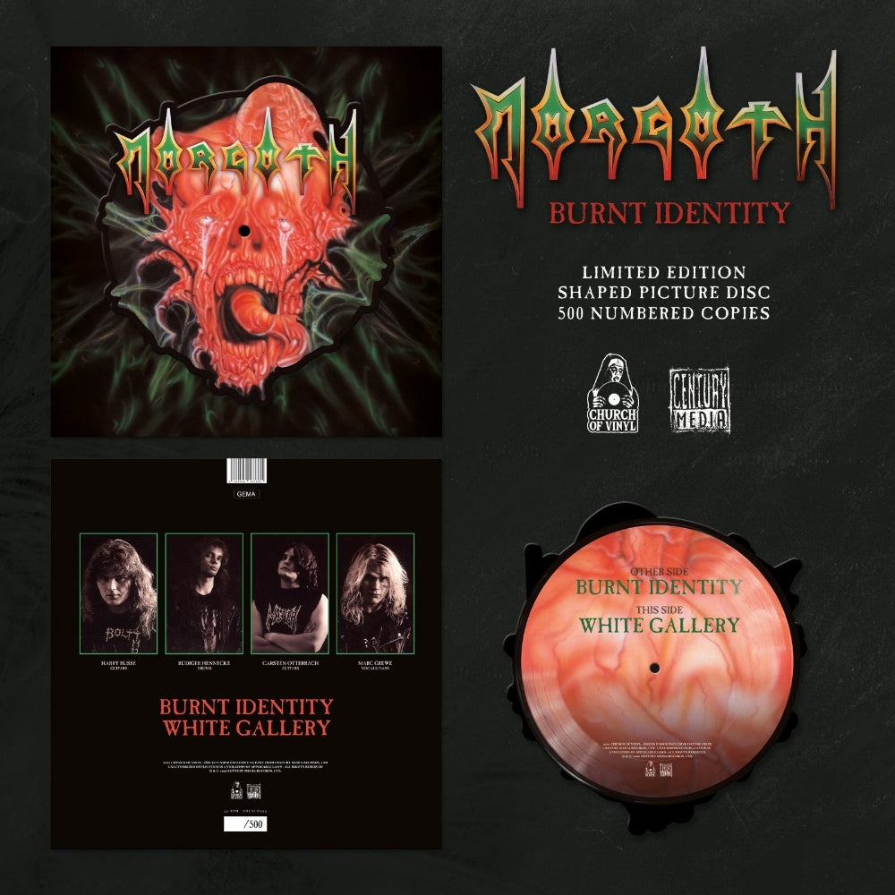Morgoth - Burnt Identity - SHAPED VINYL - Church Of Vinyl