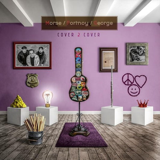 Morse/Portnoy/George - Cov3r To Cov3r - Double LP Gatefold + CD - Inside Out - Image 2