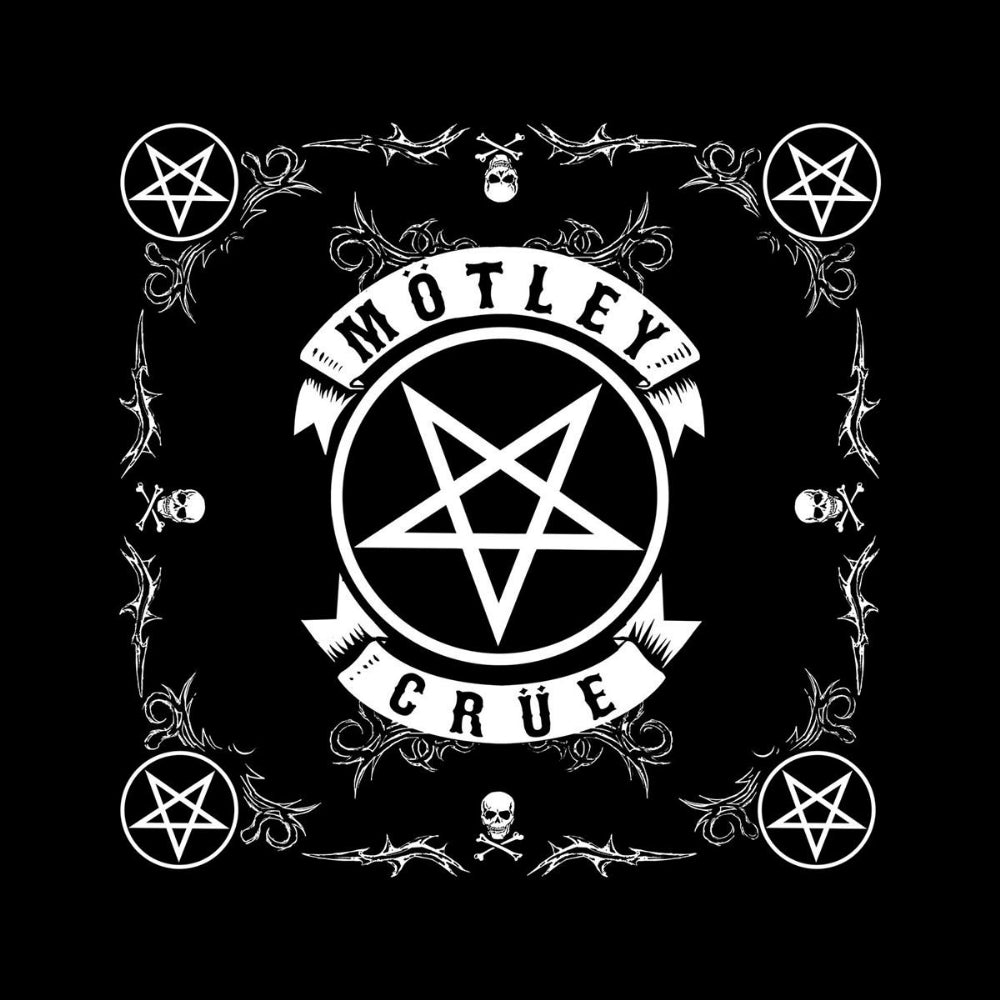 Mötley Crüe - Pentagram - Bandana - Razamataz