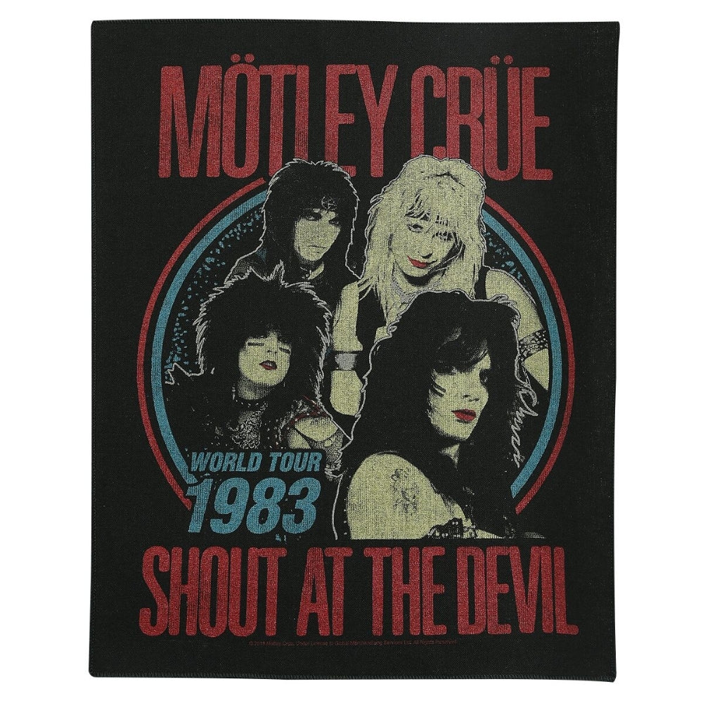 Mötley Crüe - Shout At The Devil - BACKPATCH - Razamataz