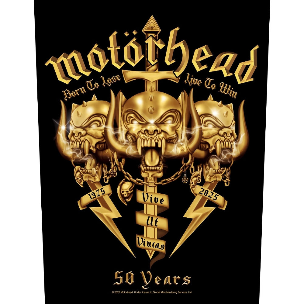 Motorhead - Core 50th - BACKPATCH - Razamataz