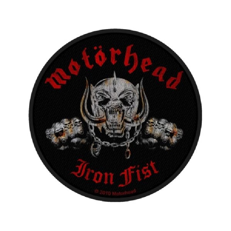 Motorhead - Iron Fist / Skull - Patch - Razamataz