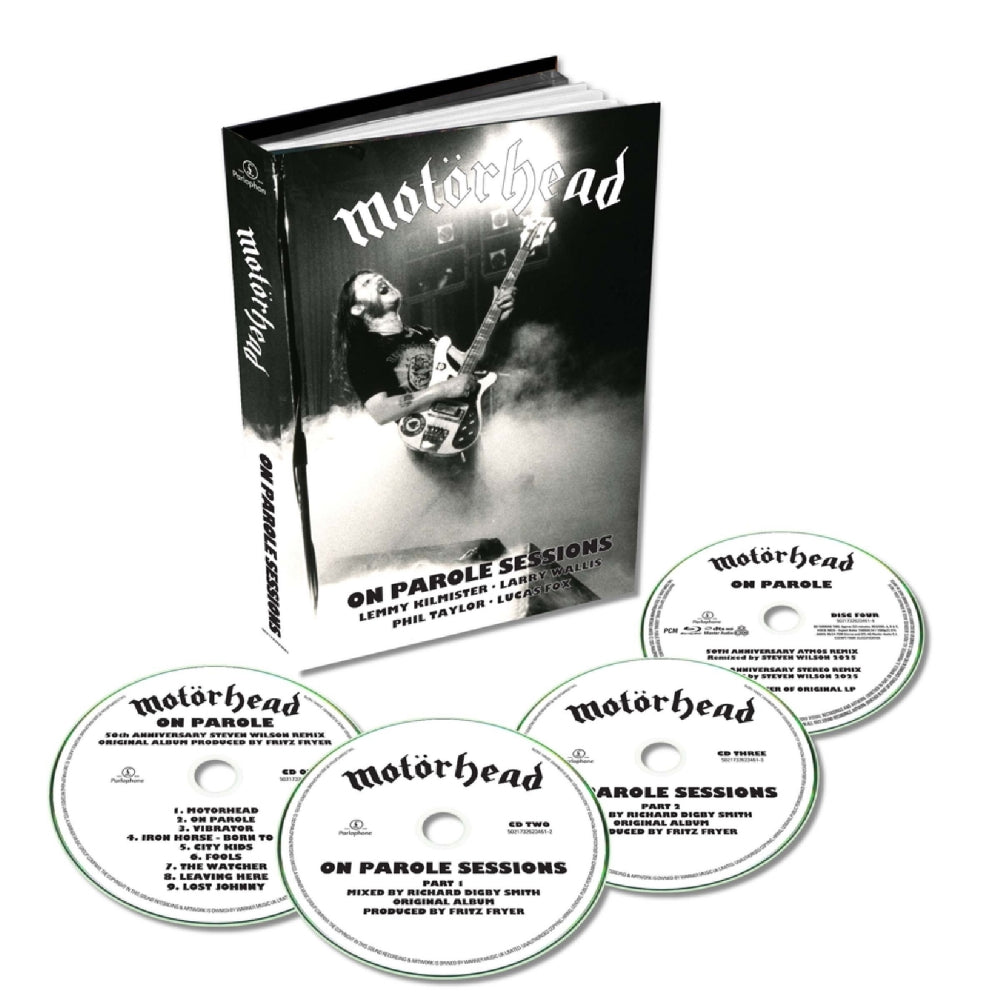Motorhead - The Complete On Parole Sessions - 3CD + BLU-RAY