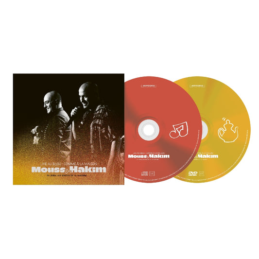 Mouss & Hakim - Live au Bijou : Comme à la Maison - CD + DVD Digipak - Verycords - Image 2