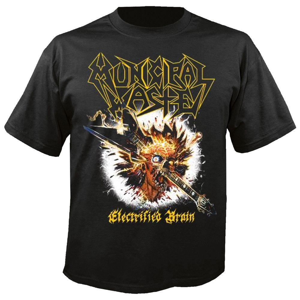Municipal Waste - Electrified Brain - T-shirt (Men) – Season of