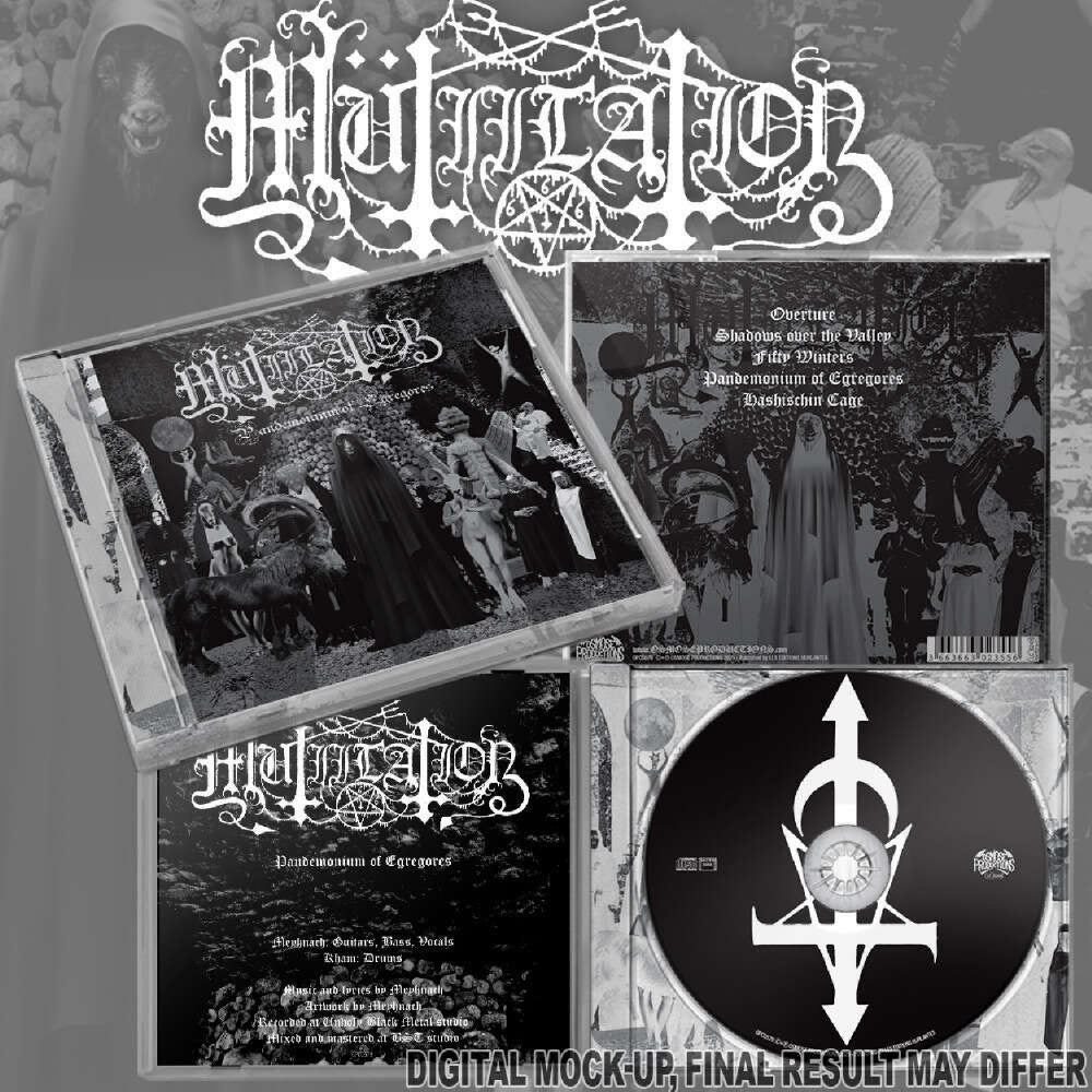Mutiilation - Pandemonium Of Egregores - CD - Osmose Productions - Image 2