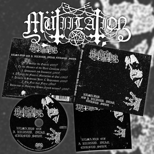 Mutiilation - Remains Of a Ruined, Dead, Cursed Soul - CD DIGIPAK - Osmose Productions - Image 2