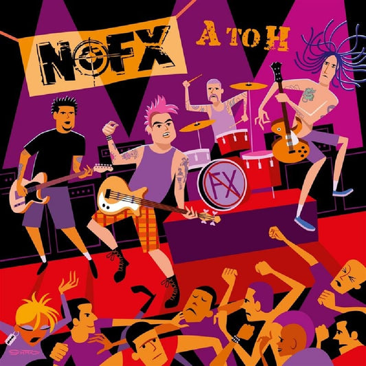 NOFX - A To H - LP - Fat Wreck Chords - Image 2