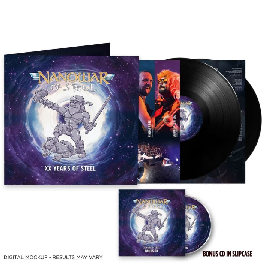 Nanowar Of Steel - XX Years Of Steel - CD/Vinyl - Image 2 -