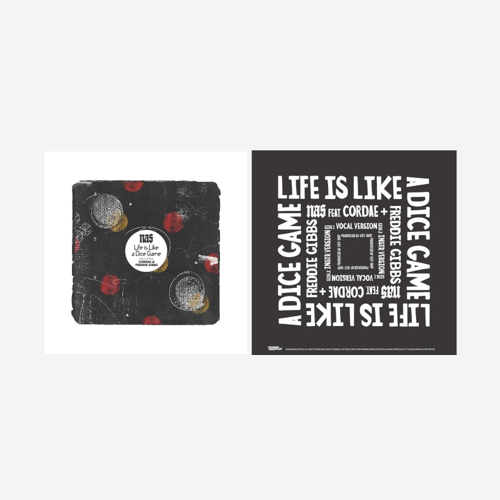 Nas - Life Is Like A Dice Game - 7" vinyl - Mass Appeal