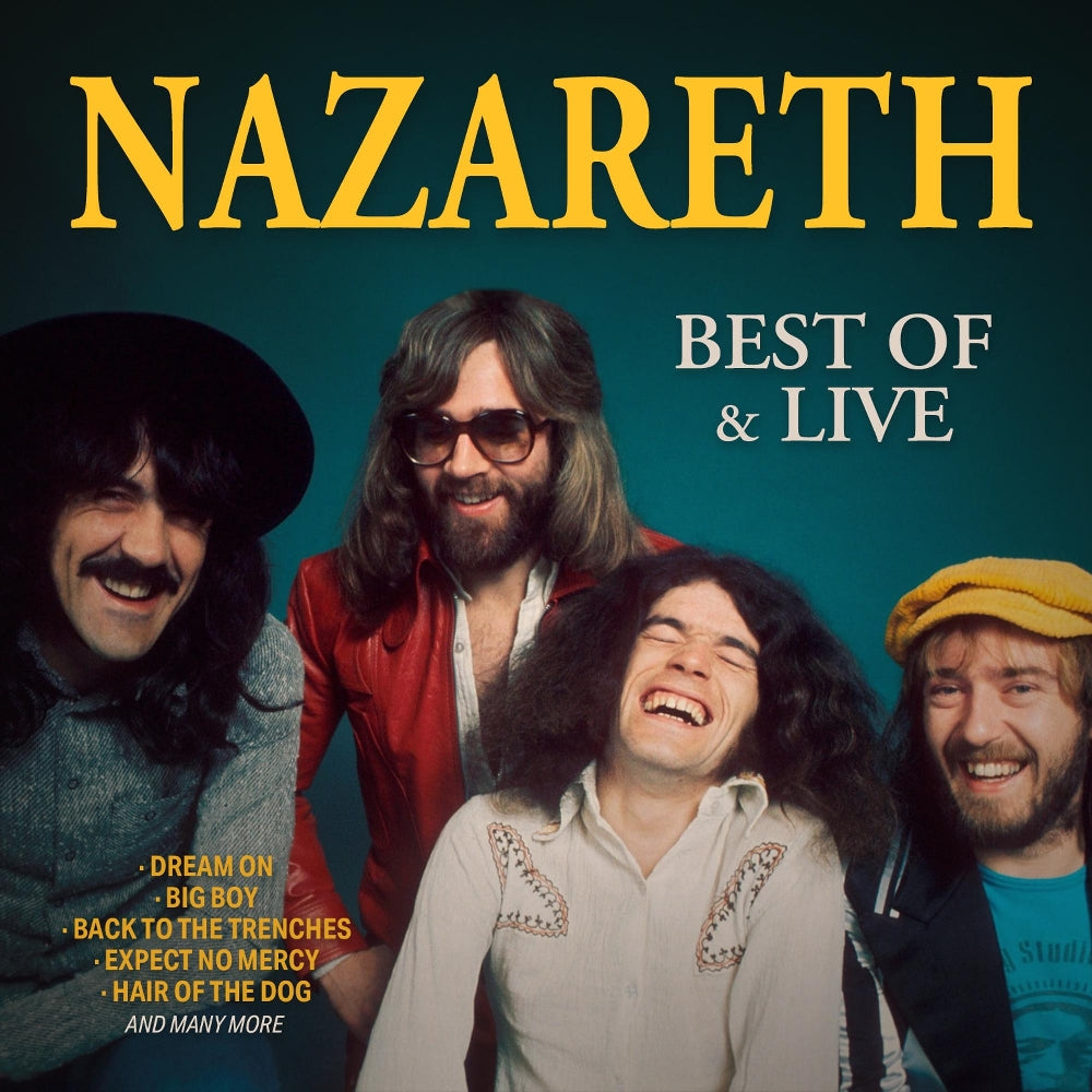 NAZARE 会場限定 CD セット Nazareth - Best Of & Live (Rare Recordings) - CD DIGIPAK – Season