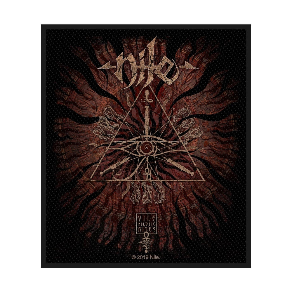 Nile - Vile Nilotic Rites - Patch - Razamataz