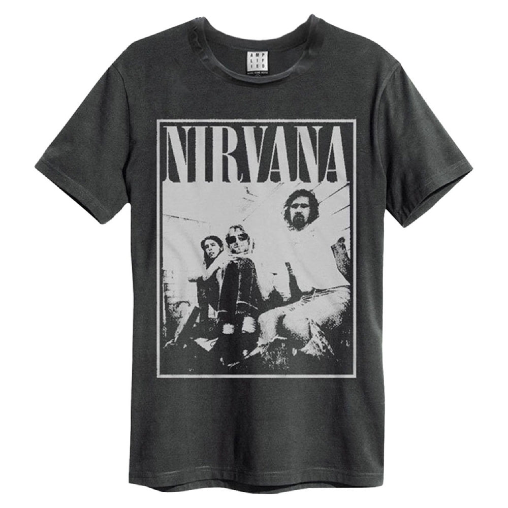 Nirvana - Group Shot - T-shirt - Amplified