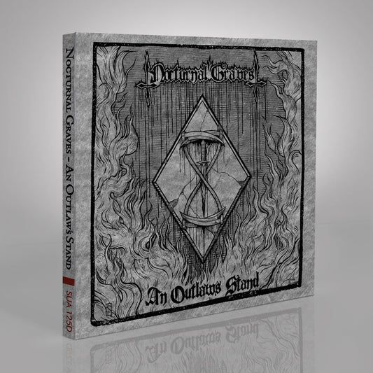 Nocturnal Graves - An Outlaw's Stand - CD DIGIPAK - Underground Activists - Image 2