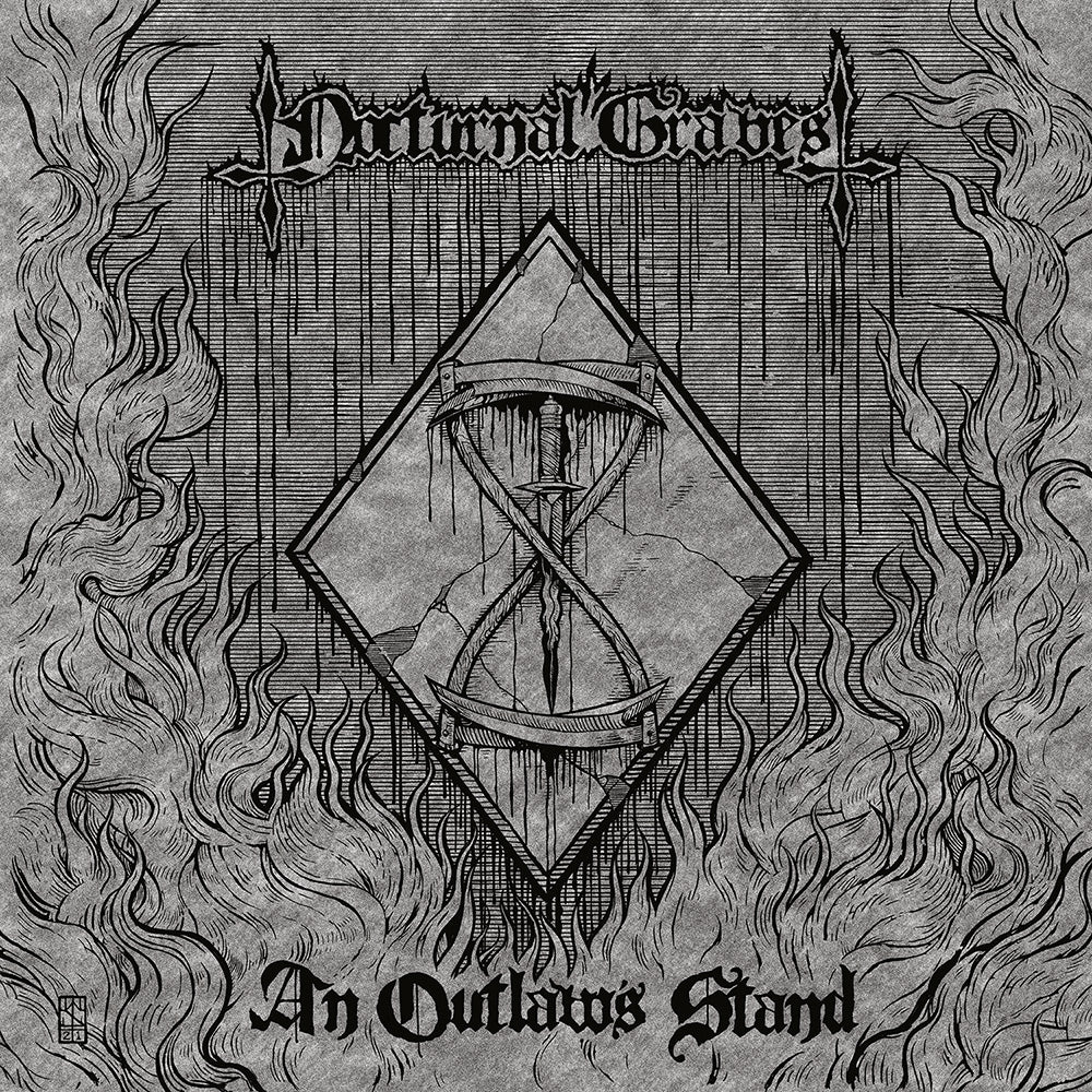 Nocturnal Graves - An Outlaw's Stand - LP COLOURED - Underground Activists - Image 2