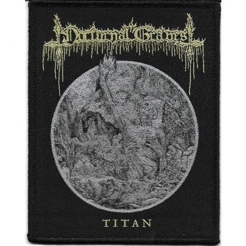 Nocturnal Graves - Titan - Patch - Thrash Corner Records