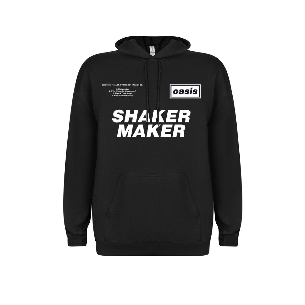 Oasis - Shakermaker Tracklisting - Hooded Sweat Shirt - PHD