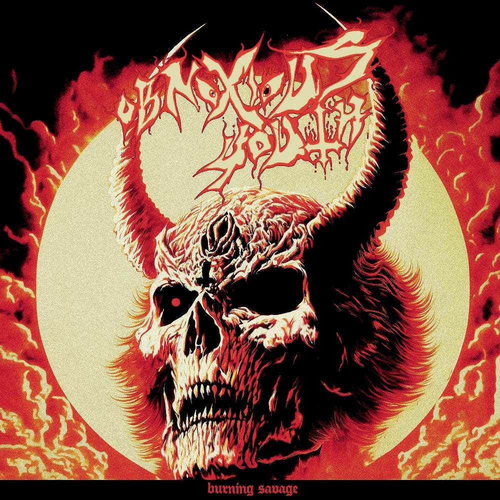 Obnoxious Youth - Burning Savage - LP COLOURED - Svart Records - Image 2