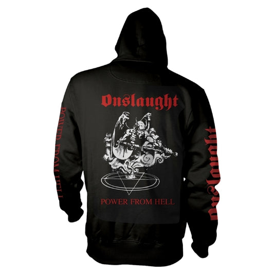 Onslaught - Power From Hell - Hooded Sweat Shirt - PHD - Image 2