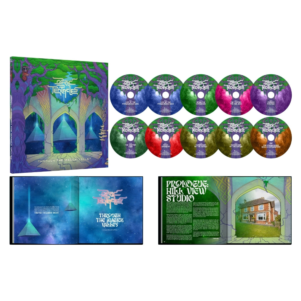 Ozric Tentacles - Through The Magick Valley - 9 CD + 1 DVD - Kscope - Image 3