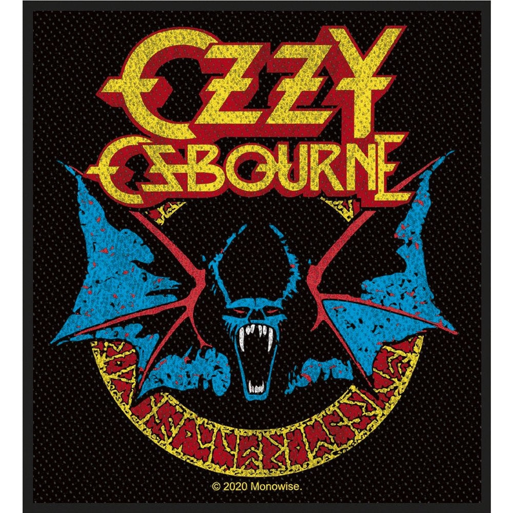 Ozzy Osbourne - Bat - Patch - Razamataz