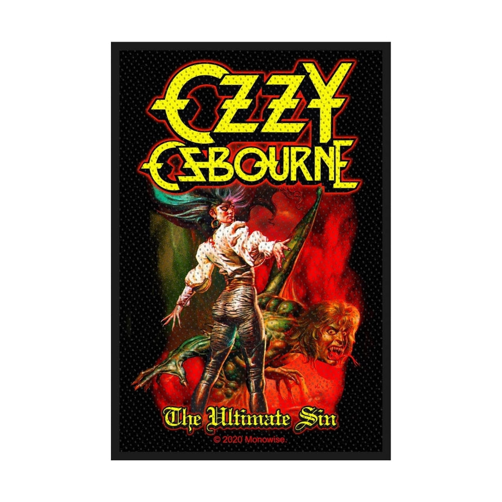 Ozzy Osbourne - The Ultimate Sin - Patch - Razamataz