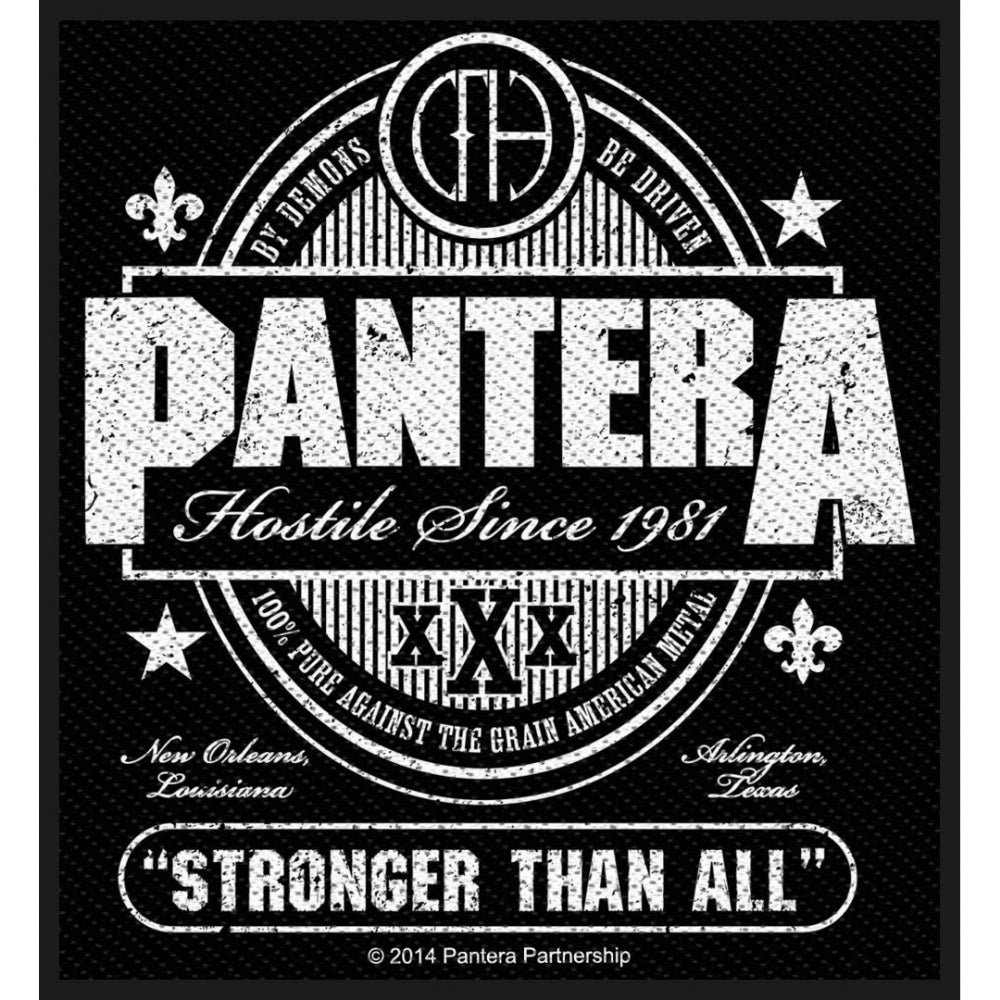 Pantera - Stronger Than All - Patch - Razamataz