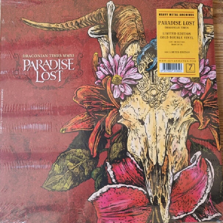Paradise Lost - Draconian Times MMXI - DOUBLE LP GATEFOLD COLOURED - Sevan Mater - Image 3