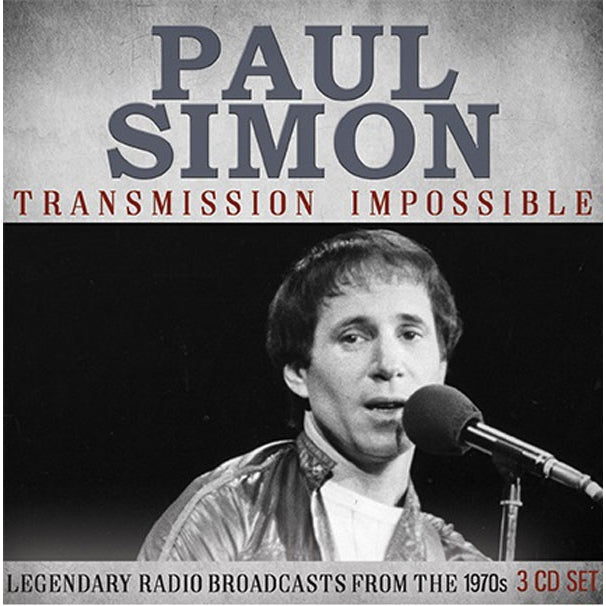 Paul Simon - Transmission Impossible (Radio Broadcasts) - 3CD DIGIPAK - Eat To The Beat