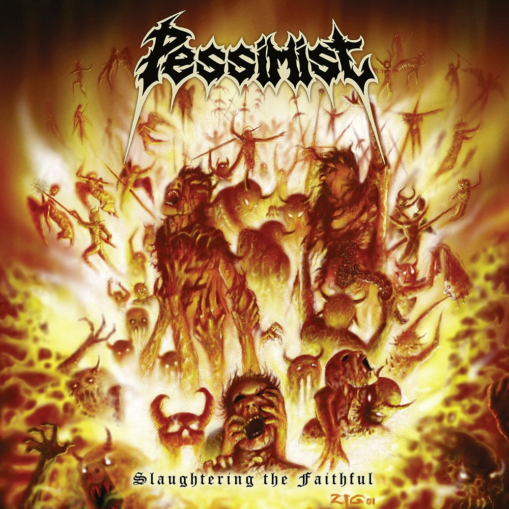 Pessimist - Slaughtering The Faithful - LP Gatefold Coloured - Season of Mist - Image 2