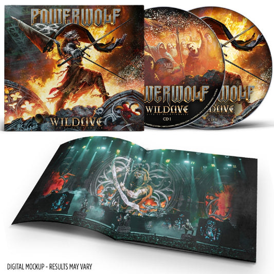 Powerwolf - Wildlive (Live At Olympiahalle) - 2CD DIGIPAK - Napalm Records - Image 2