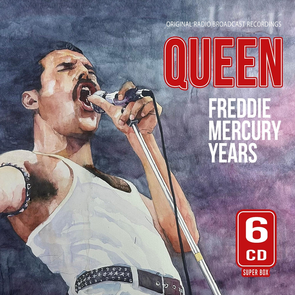 Queen - Freddie Mercury Years (Original Radio Broadcast Recordings) - 6CD DIGISLEEVE - Laser Media
