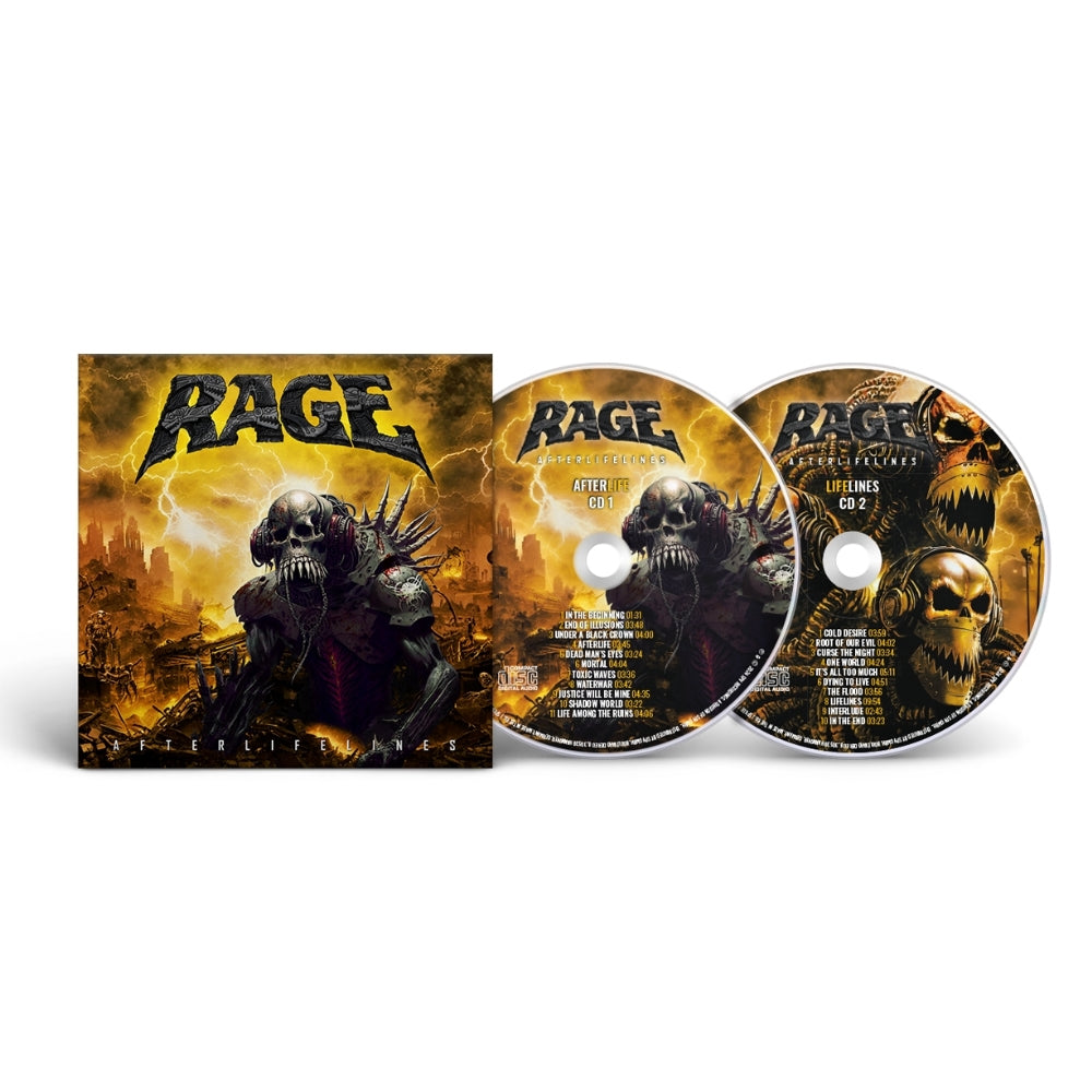 Rage - Afterlifelines - 2CD DIGIPAK - Steamhammer - Image 2