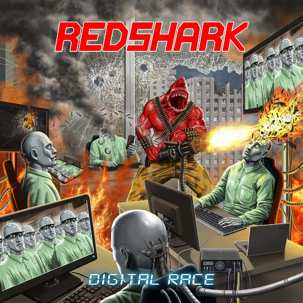 Redshark - Digital Race - CD SLIPCASE - Listenable