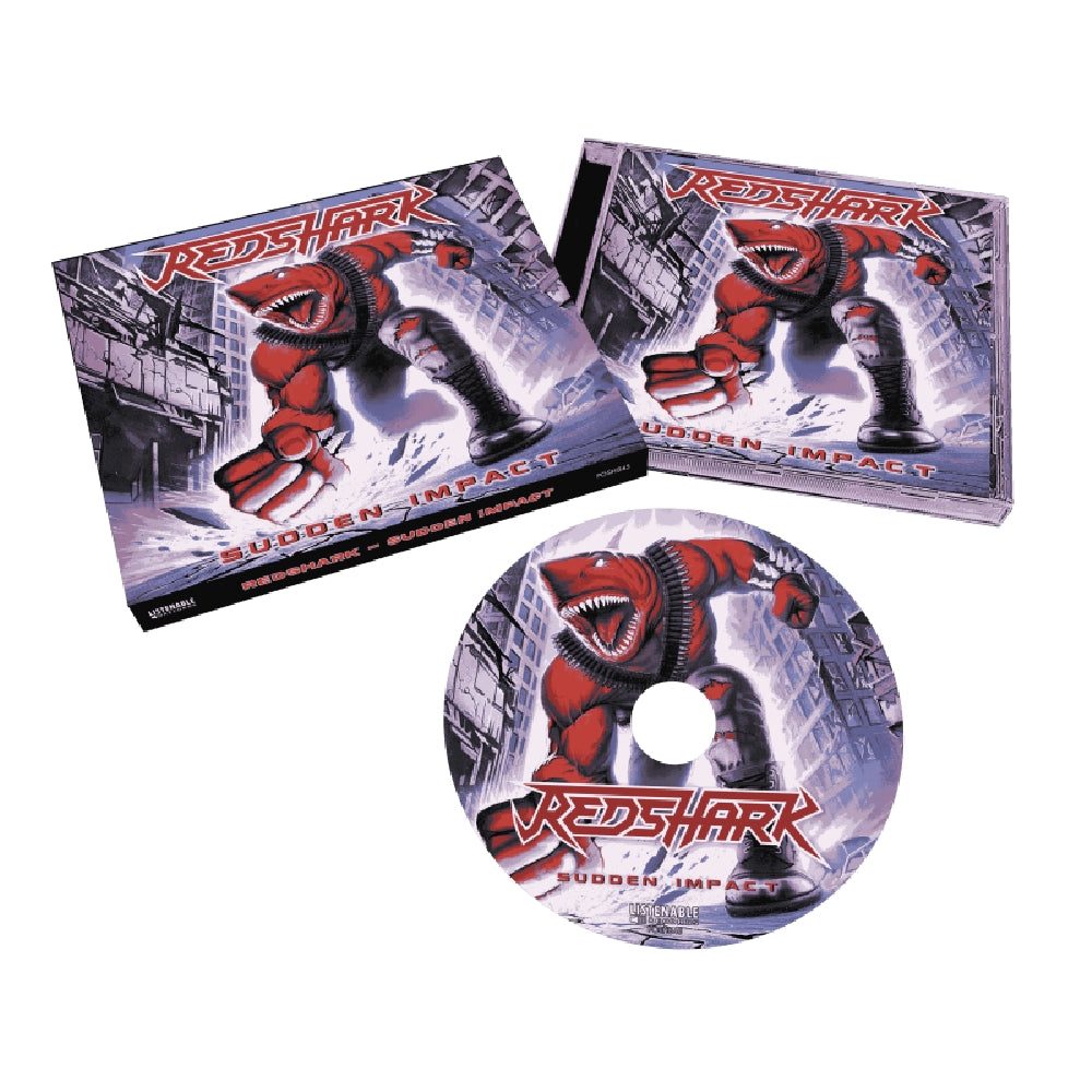Redshark - Sudden Impact - CD SLIPCASE - Listenable - Image 2