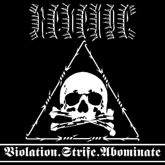 Revenge - Violation.Strife.Abominate - CASSETTE - Underground Activists - Image 2