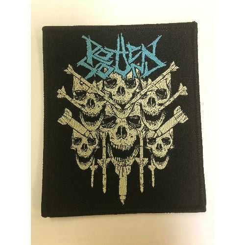 Rotten Sound - Species at War (Yellow Skulls) - Patch - Thrash Corner Records