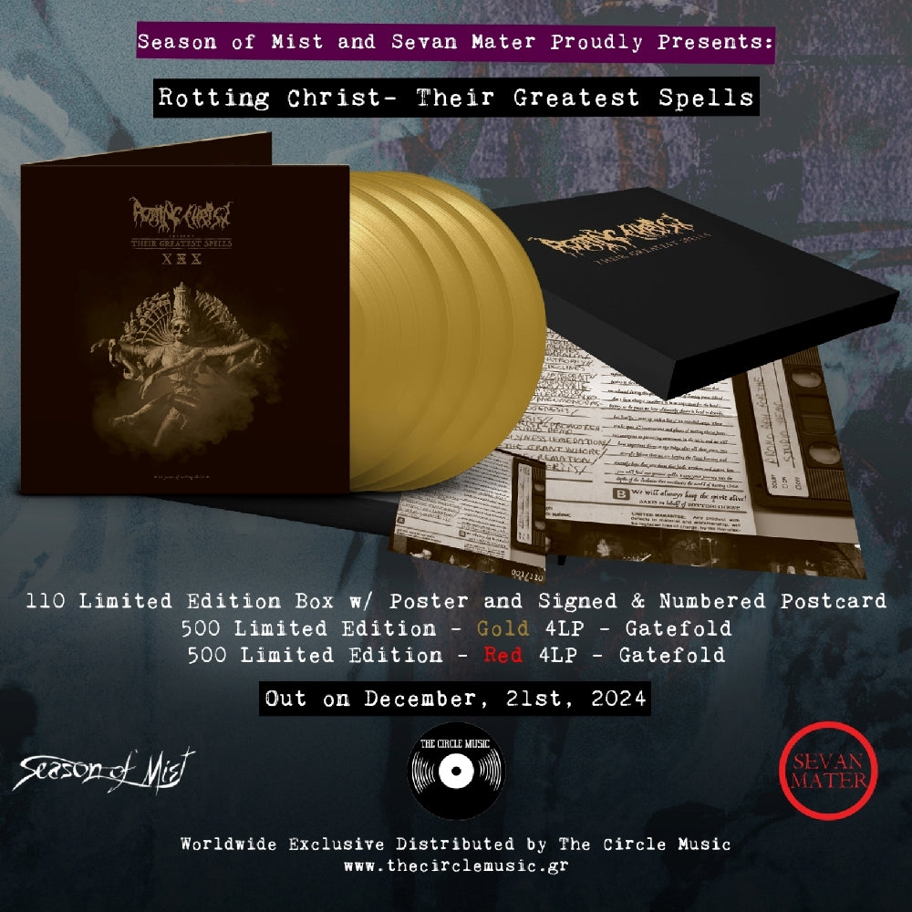 Rotting Christ - Their Greatest Spells - BOX COLLECTOR - Sevan Mater