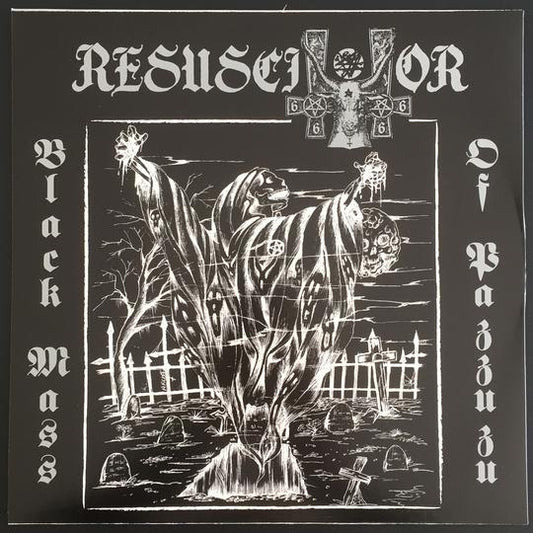 Sacriphyx - Resuscitator - Peninsula Of Graves / Black Mass Of Pazzuzu - LP - Nuclear War Now - Image 2
