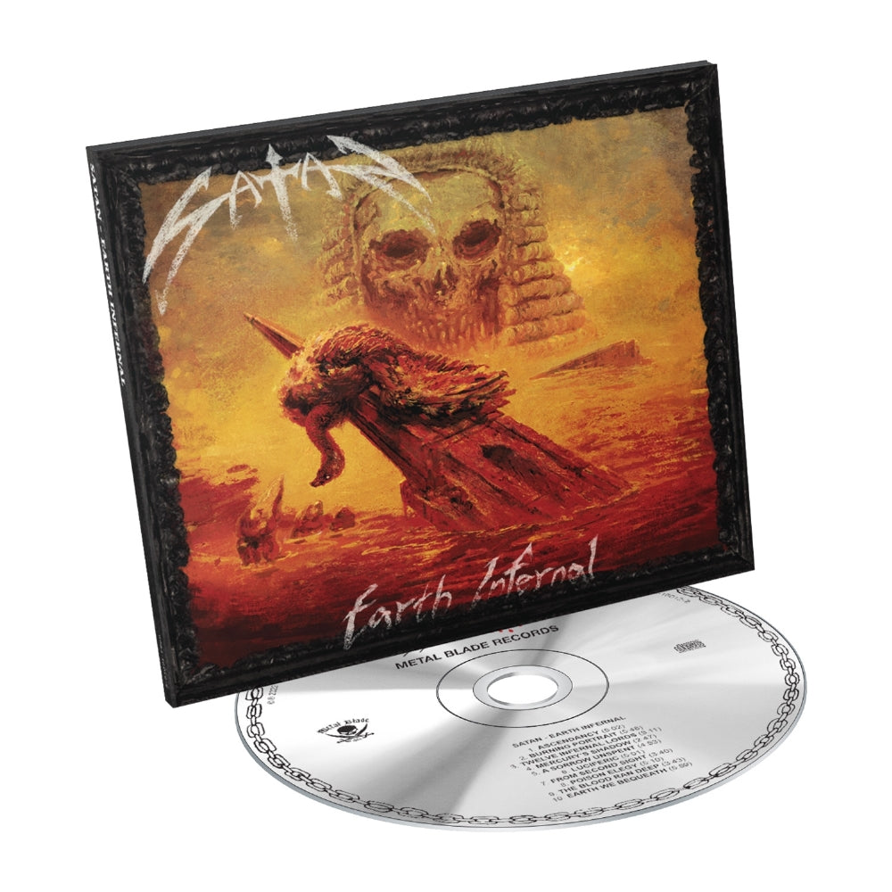 Satan - Earth Infernal - CD DIGIPAK - Metal Blade Records - Image 2