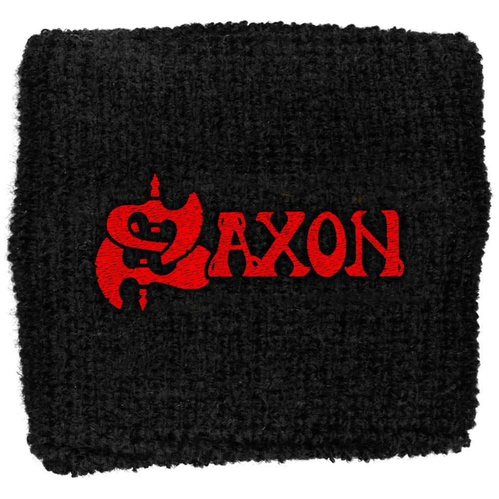 Saxon - Red Logo - WRISTBAND - Razamataz