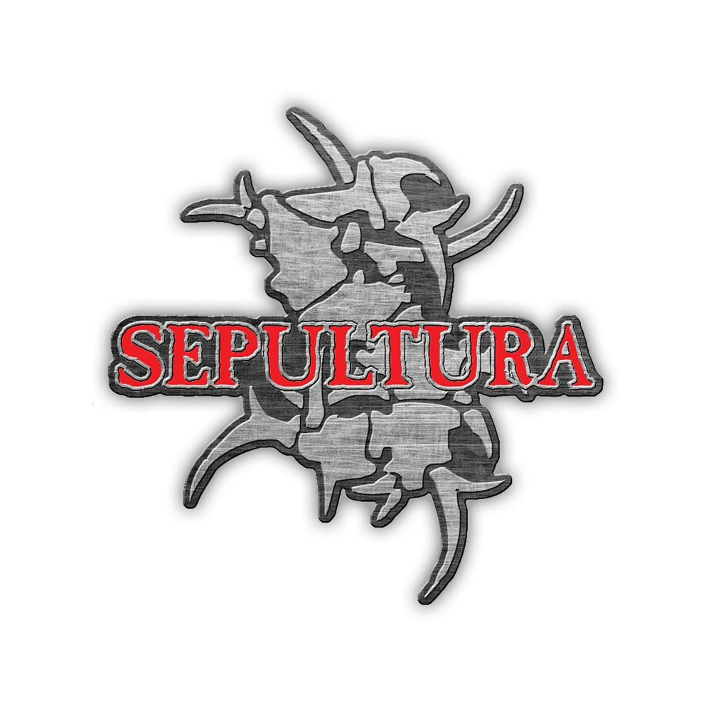 Sepultura - Logo & Tribal S - METAL PIN - Razamataz