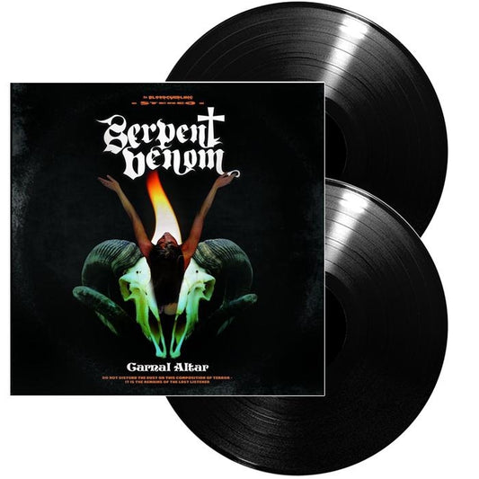 Serpent Venom - Carnal Altar - DOUBLE LP GATEFOLD - The Church Within - Image 2