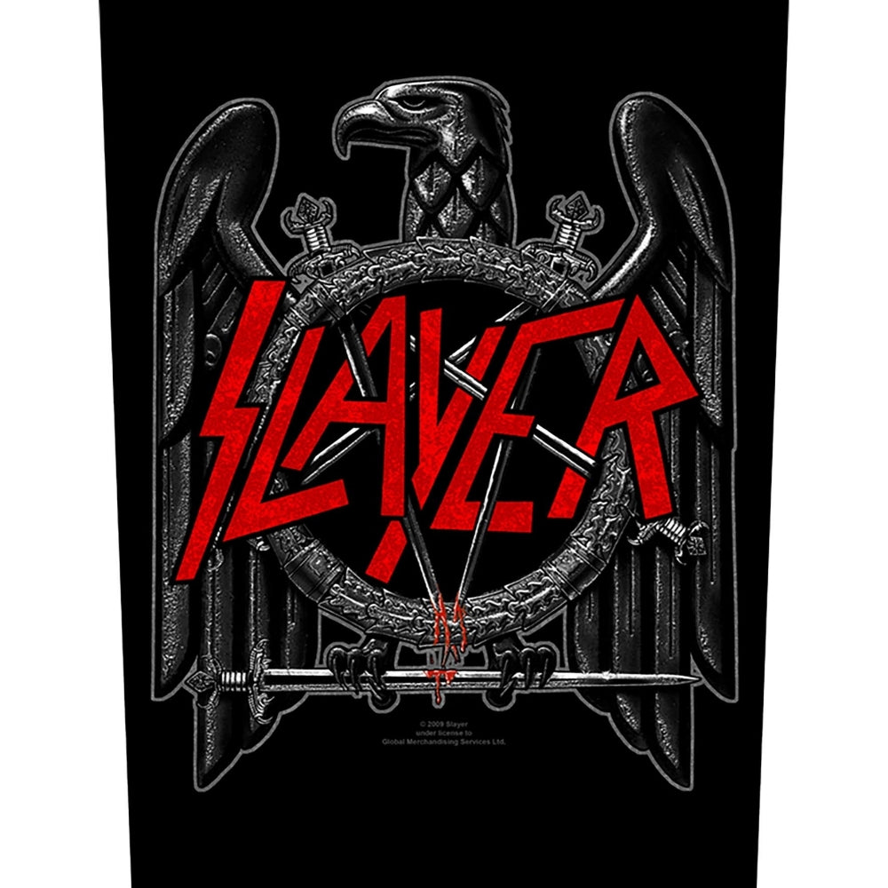 Slayer - Black Eagle - BACKPATCH - Razamataz