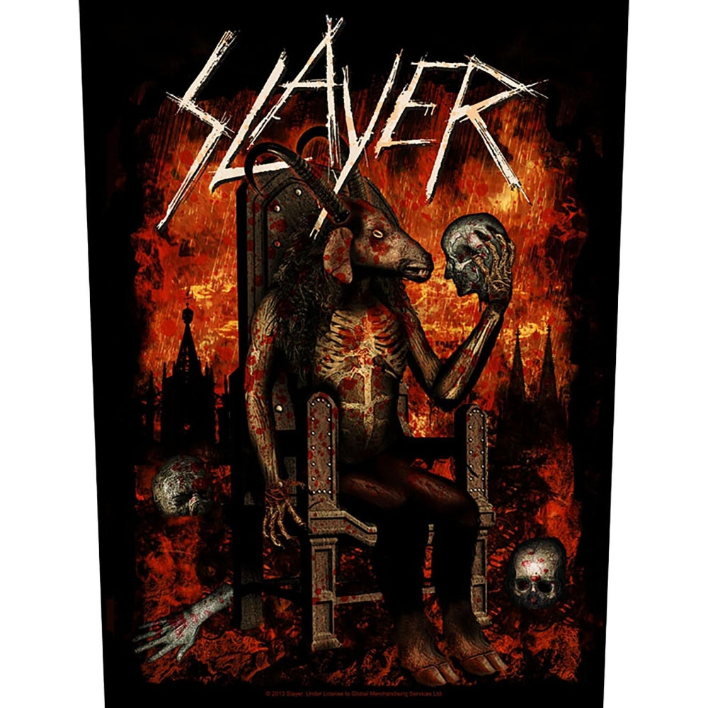 Slayer - Devil On Throne - BACKPATCH - Razamataz