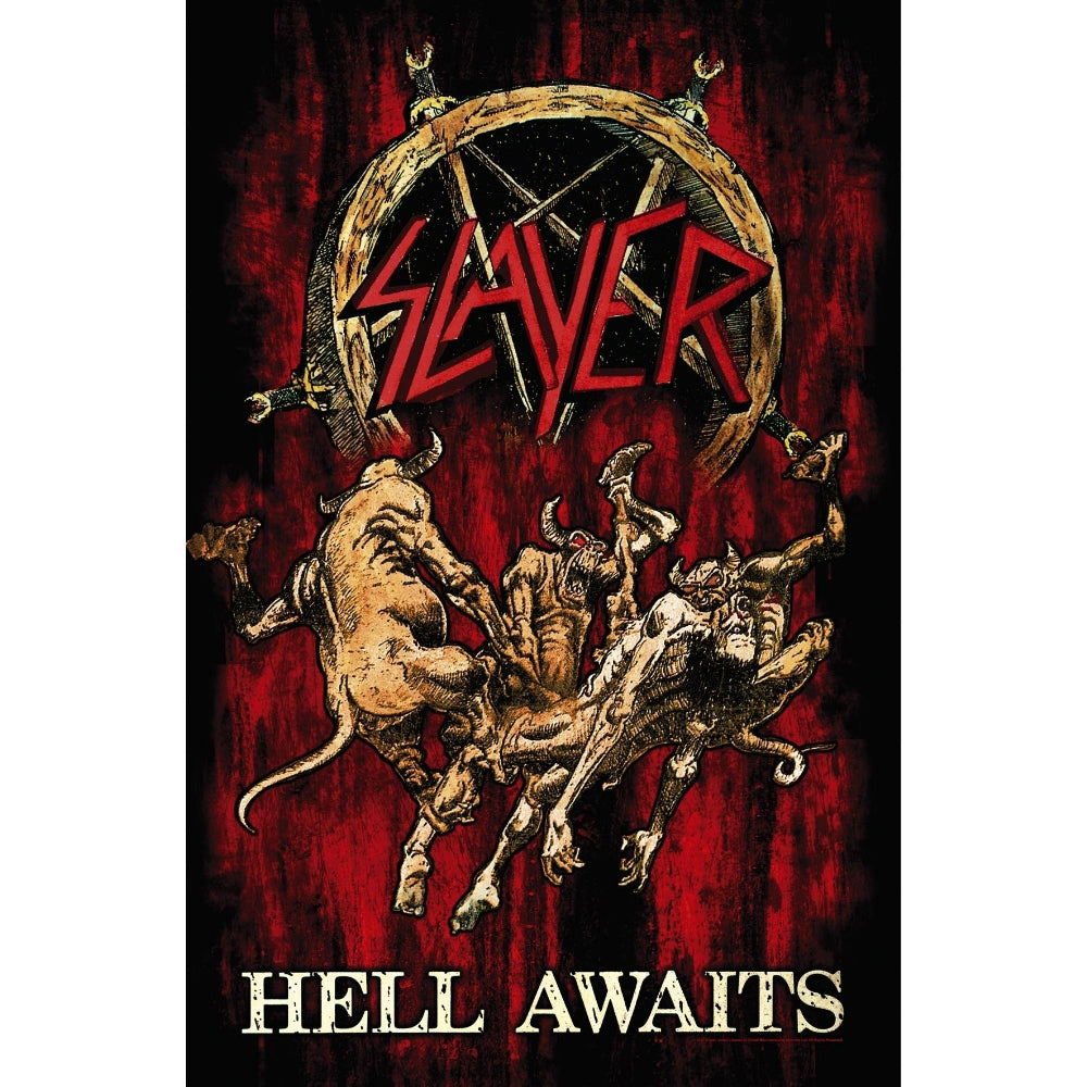 Slayer - Hell Awaits - FLAG - Razamataz