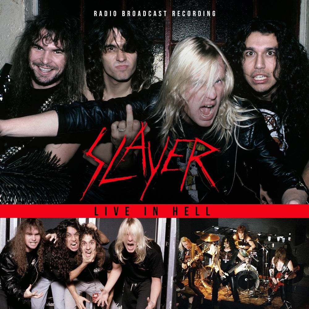 Slayer - Live In Hell (Radio Brodacast Recording, 1985) - CD DIGIPAK - Laser Media