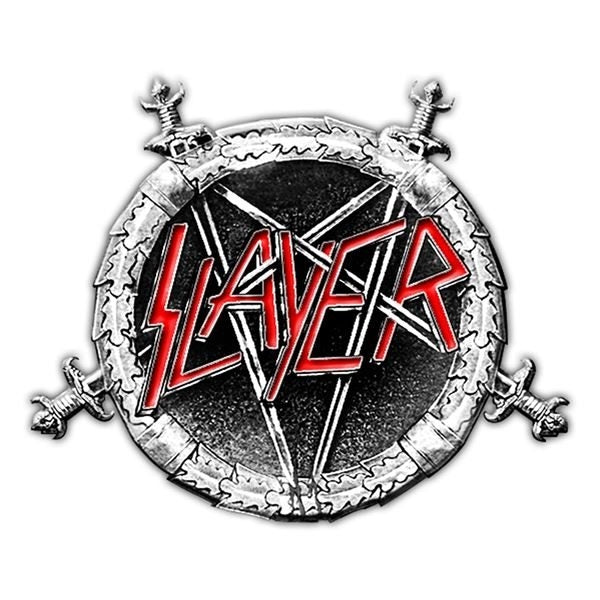 Slayer - Pentagram - METAL PIN - Razamataz